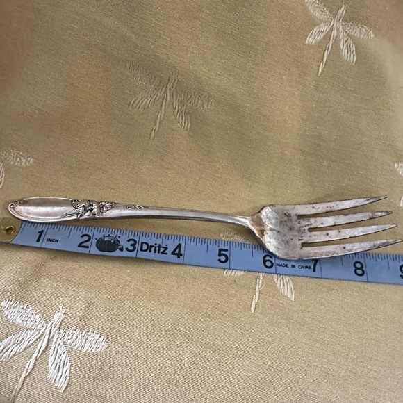 Vintage Community White Orchid 1953 Serving / Meat Fork. - Picture 9 of 9